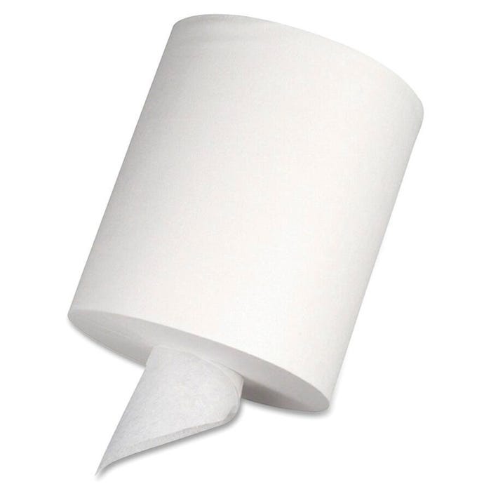Georgia Pacific Center Pull Towel, 320 Towels, Paper, White, Pack of 6
