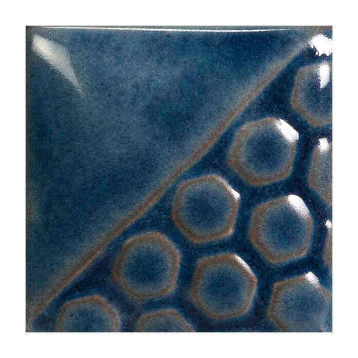 Mayco Elements Glaze, EL-118 Blue Grotto, Opaque, Pint