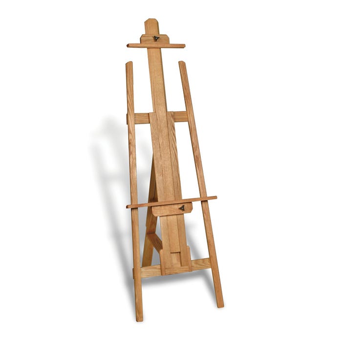 American Easel Antigo-A-Frame Easel, 23 X 24 in Base, Northern Oak, Golden