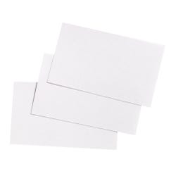Image for School Smart Blank Plain Index Card, 3 x 5 Inches, White, Pack of 100 from School Specialty