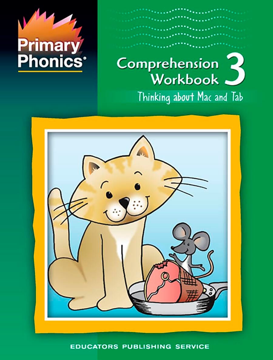 Image for Primary Phonics Comprehensions, Workbook 3 from School Specialty