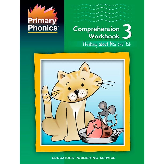 Primary Phonics Comprehensions, Workbook 3