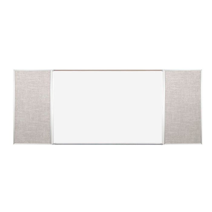 MooreCo Combination Markerboard, Vin-Tak Tackboard, Type F, 4 x 8 Feet