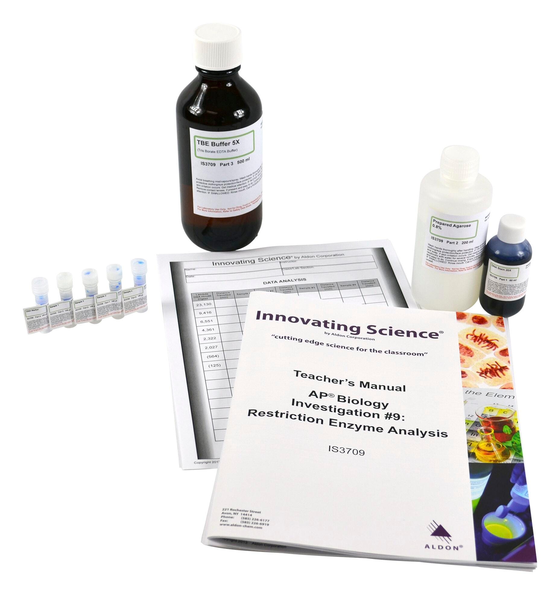 Image for Innovating Science AP Biology 9 Biotechnology Restriction Enzyme Analysis from School Specialty