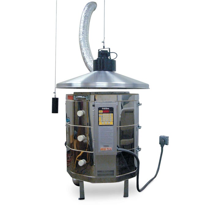 Vent-A-Kiln System - 54 in. dia. x 12 in. D Hood