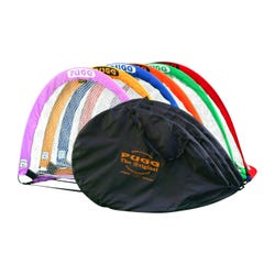 PUGG Pop Up Goals, 6 Footer, Assorted Colors, Set of 6