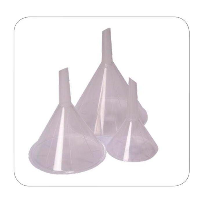 Frey Scientific Plastic Funnel Set, Set of 3