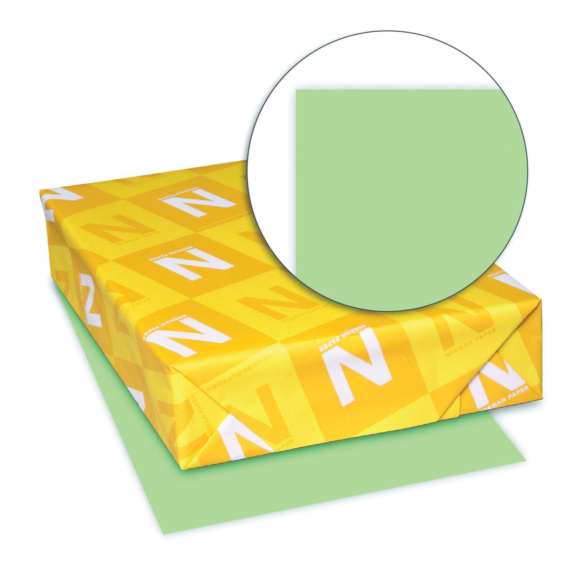 Exact Index Cardstock, 8-1/2 x 11 Inches, 90 lb, Green, Pack of 250 1495099