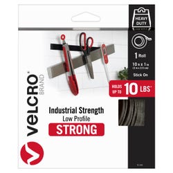 VELCRO Brand Ultra-Mate Heavy Duty Water Resistant Tape, 1 Inch x 10 Feet, Black 2128998
