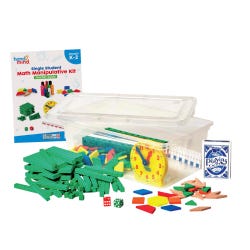 Hand2Mind Manipulative Kit Single Student, Grades K to 2, Set of 4, Item Number 2097323
