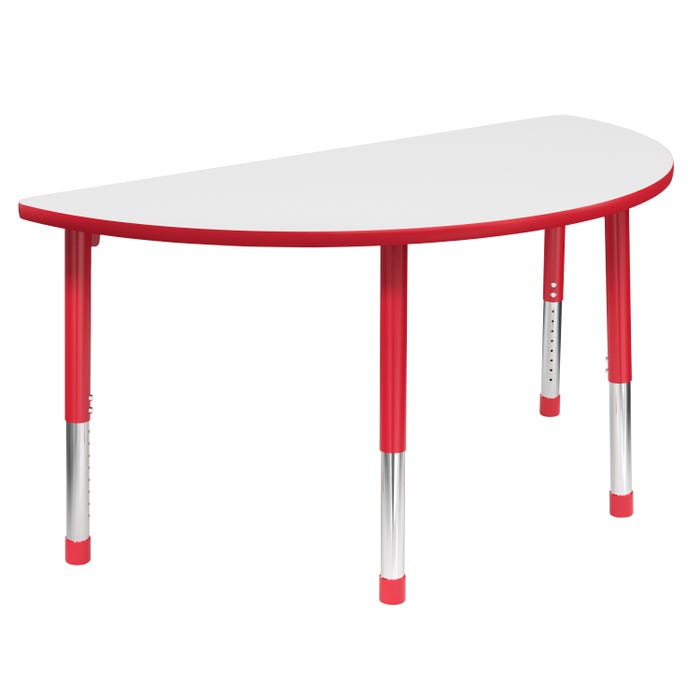 Classroom Select Activity Table, Half-Round
