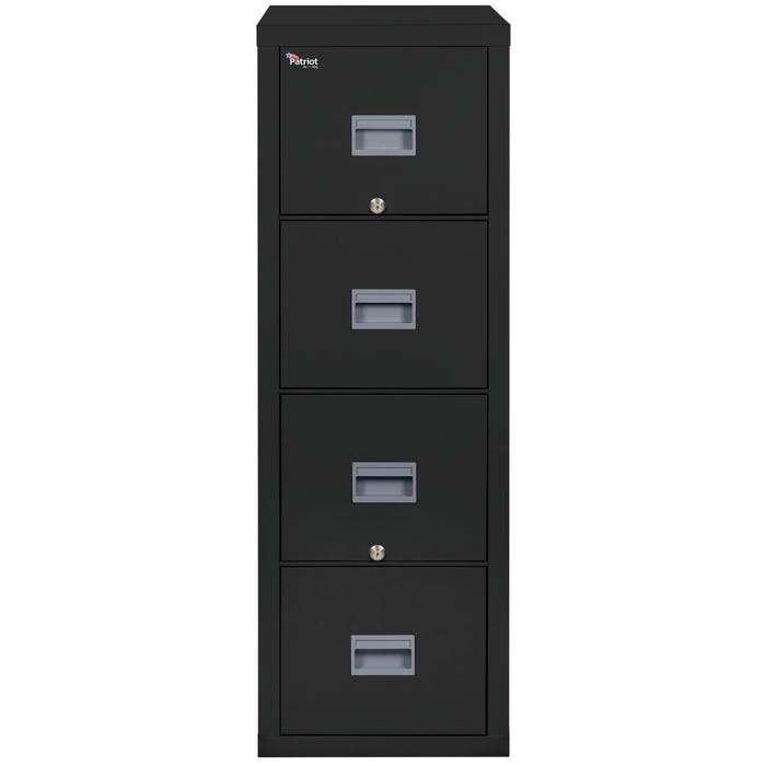 FireKing Patriot Vertical Letter Size File Cabinet, 4 Drawers