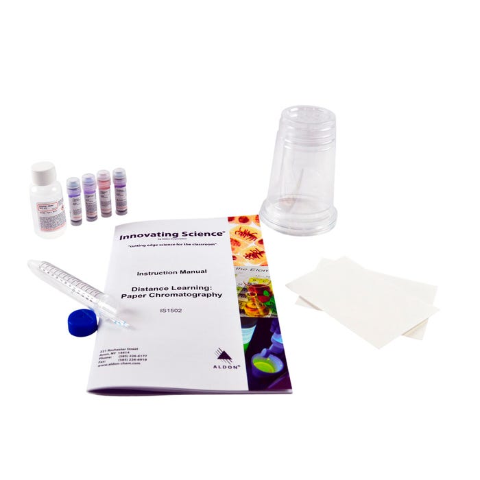 Innovating Science Distance Learning, Paper Chromatography