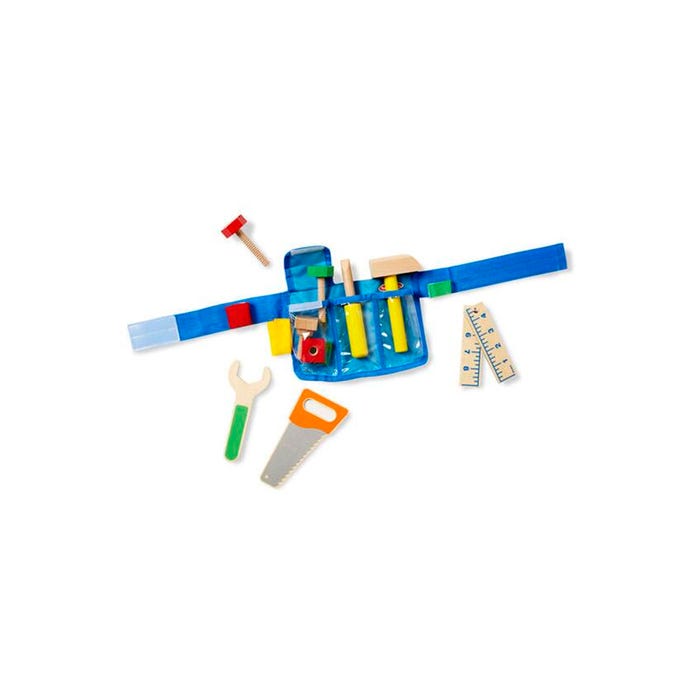 Melissa & Doug Deluxe Tool Belt Set, 15 Pieces