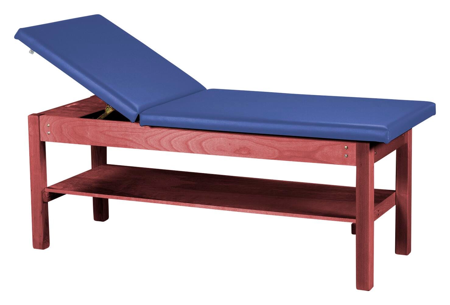 School Health S Professional Treatment Table with Backrest, 78 x 30 x 30 inches 4001876