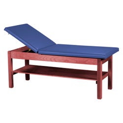 School Health S Professional Treatment Table with Backrest, 78 x 30 x 30 inches 4001876