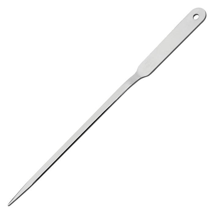 Business Source Letter Opener, Nickel Plated, 9 Inches, Silver