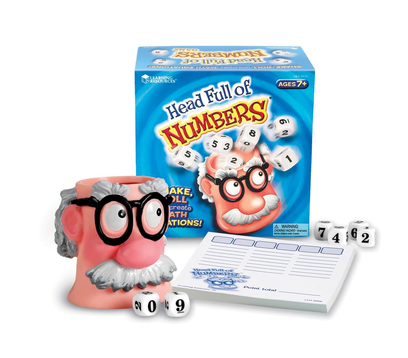 Learning Resources Head Full of Numbers Math Game 1307354
