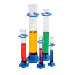 United Scientific Graduated Cylinders, Borosilicate Glass, Class B, 100 Milliliters, Pack of 10