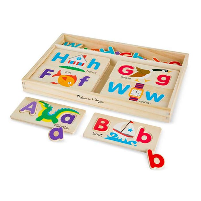 Melissa & Doug ABC Picture Boards, 65 Pieces