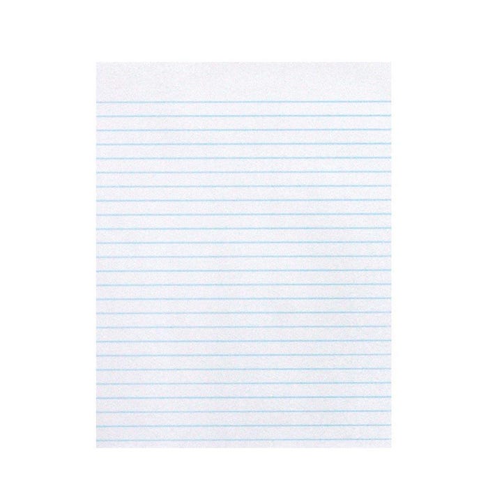 School Smart Composition Paper, No Margin, 15 lb, 8 x 10-1/2 Inches, White, 500 Sheets