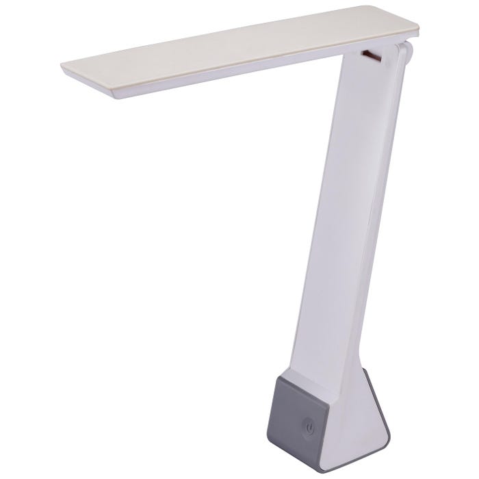 Bostitch Battery Operated LED Desk Lamp, 11 Inches, White