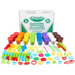 Crayola Dough Classpack with Tools, 3 Ounce Tubs, 105 Pieces 2020067