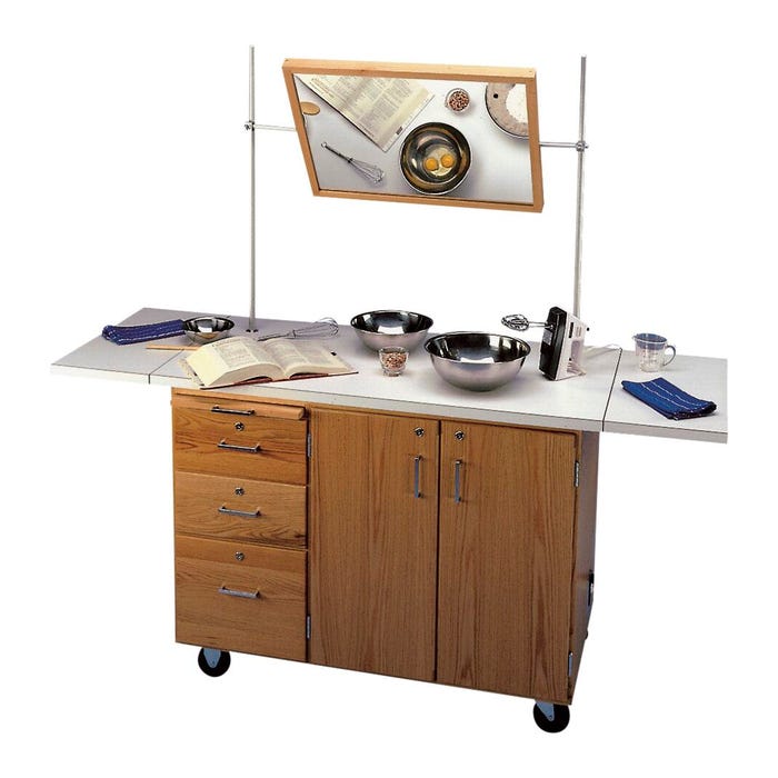 Diversified Woodcrafts Mobile Work Center, 48 x 28 x 36 Inches