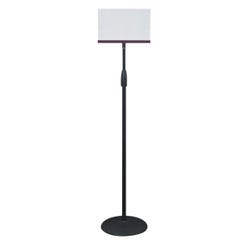 United Visual Product Adjustable Economy Sign Pedestals, 6 x 36 to 64 Inches 2133802