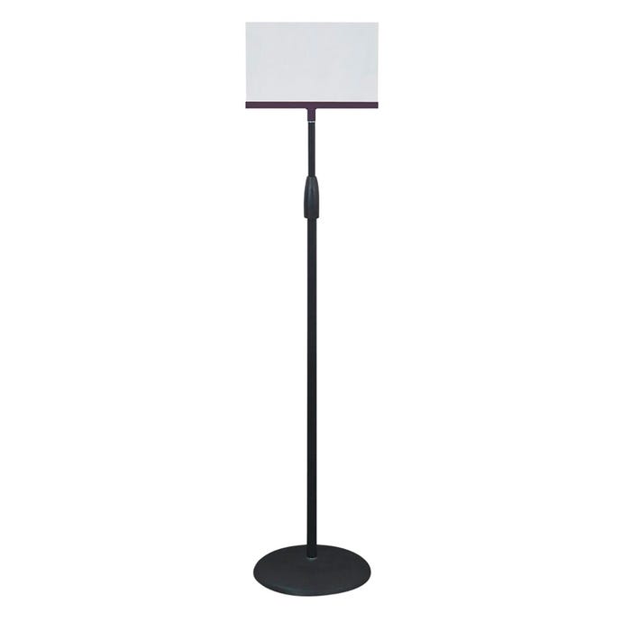 United Visual Products Adjustable Economy Sign Pedestals, 6 x 36 to 64 Inches