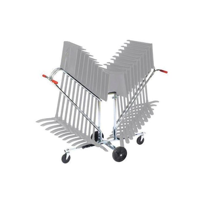 National Public Seating Music Stand Dollies, 59 x 27 x 47 Inches, 20 Stands