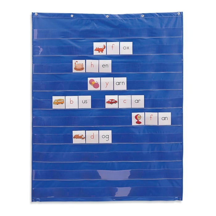 Learning Resources Standard Pocket Chart, 33-1/2 x 42 Inches