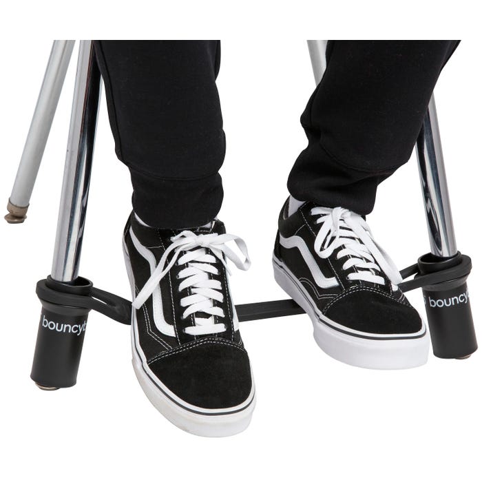 Bouncyband for Middle School and High School Chairs, 17 to 24 Inches, Black