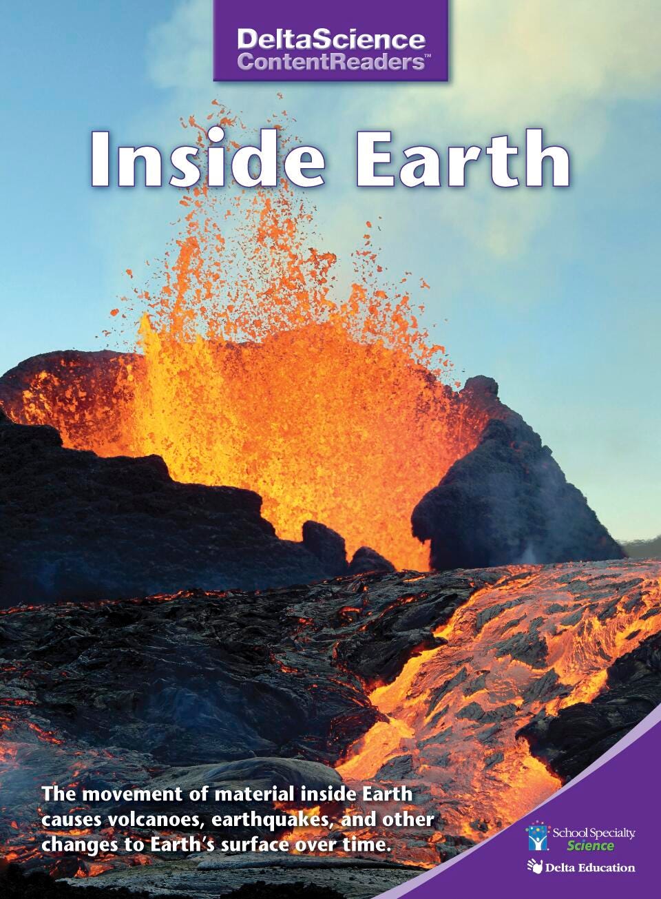 Delta Science Content Readers Earth Purple Book, Pack of 8, Item Number 1278134