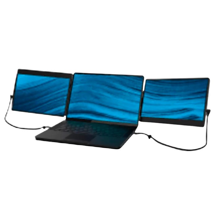 SideTrak Swivel Triple HD 12-1/2 Inch Attachable Portable Monitor