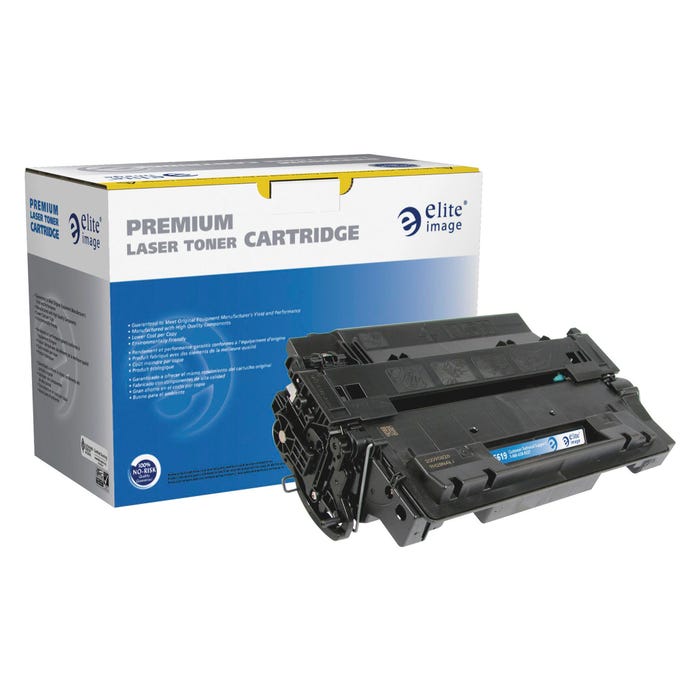 Elite Image Remanufactured Toner Cartridge for HP CE255X, Black