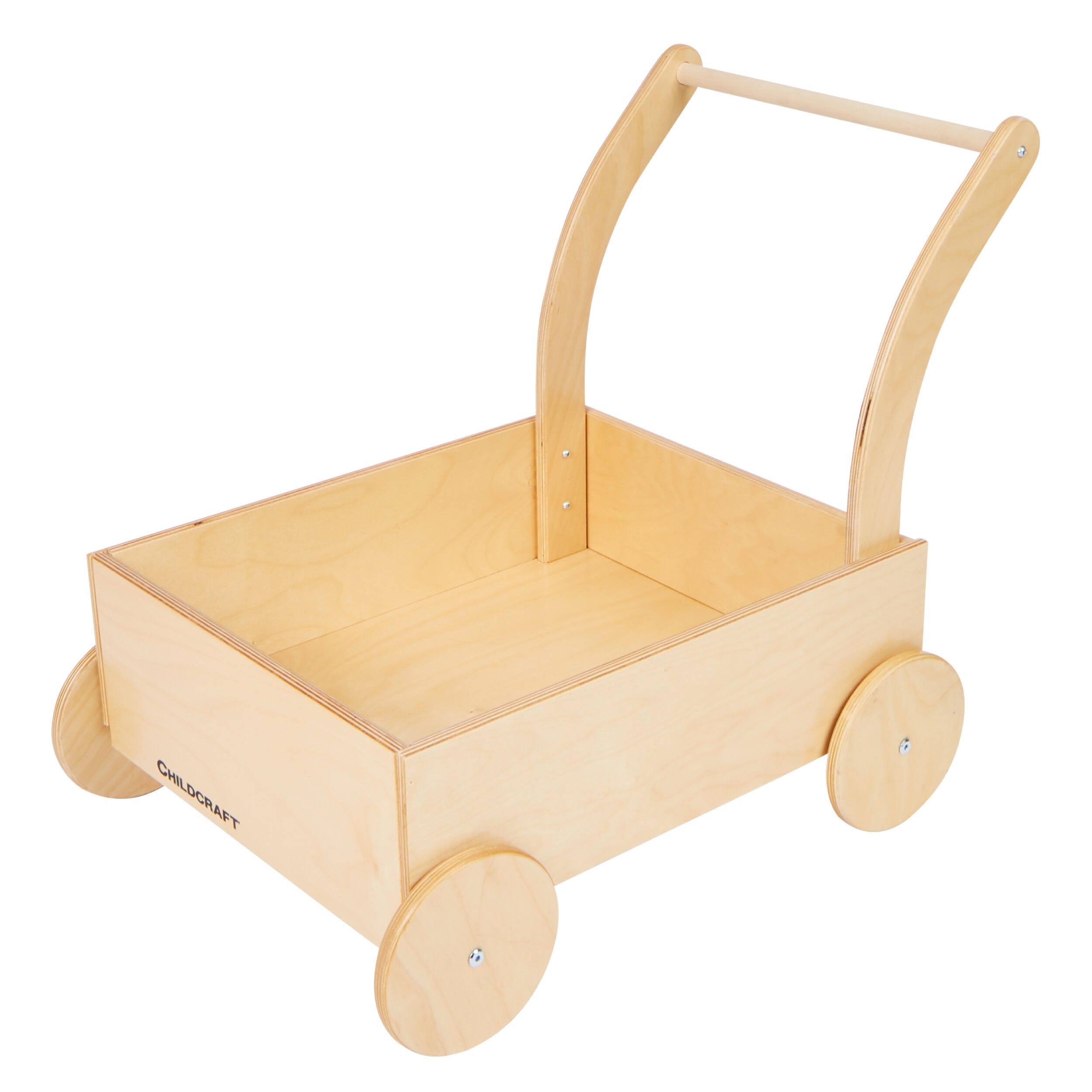 Childcraft Wooden Push Cart, 18 x 26-7/16 x 22 Inches 2023148