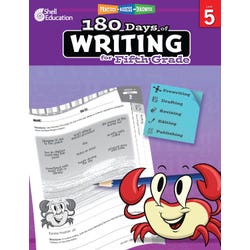Shell Education 180 Days of Writing for Fifth Grade