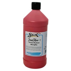 Sax Heavy Body Acrylic Paint, 1 Quart, Bright Red 1572474