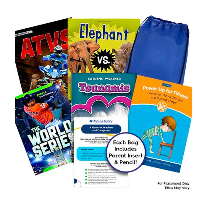 Achieve It! Take Home Reading Bag: High-Interest Nonfiction, Grade 3