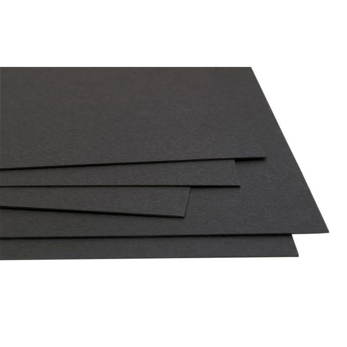 Jack Richeson Mixed Media Paper, 11 x 14 Inches, 135 lb, Black, 250 Sheets