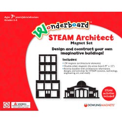 Dowling Magnets Wonderboard STEAM Architect Magnet Set, Item Number 2040121