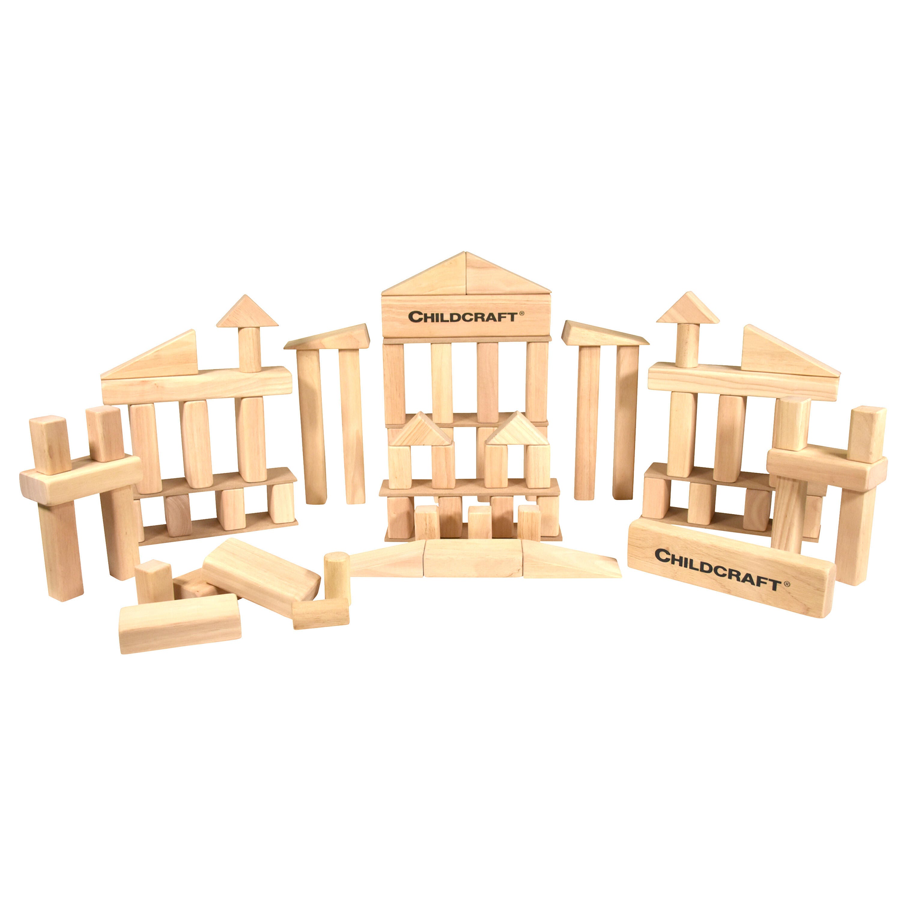 Childcraft Standard Unit Block Set, 80 Pieces 1401497