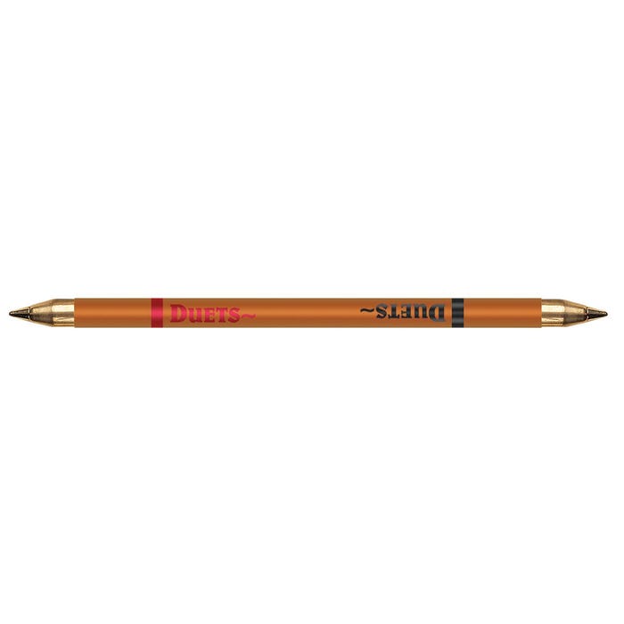 Musgrave Pencil Co. Duet Ballpoint Pens, Red and Black, Pack of 12