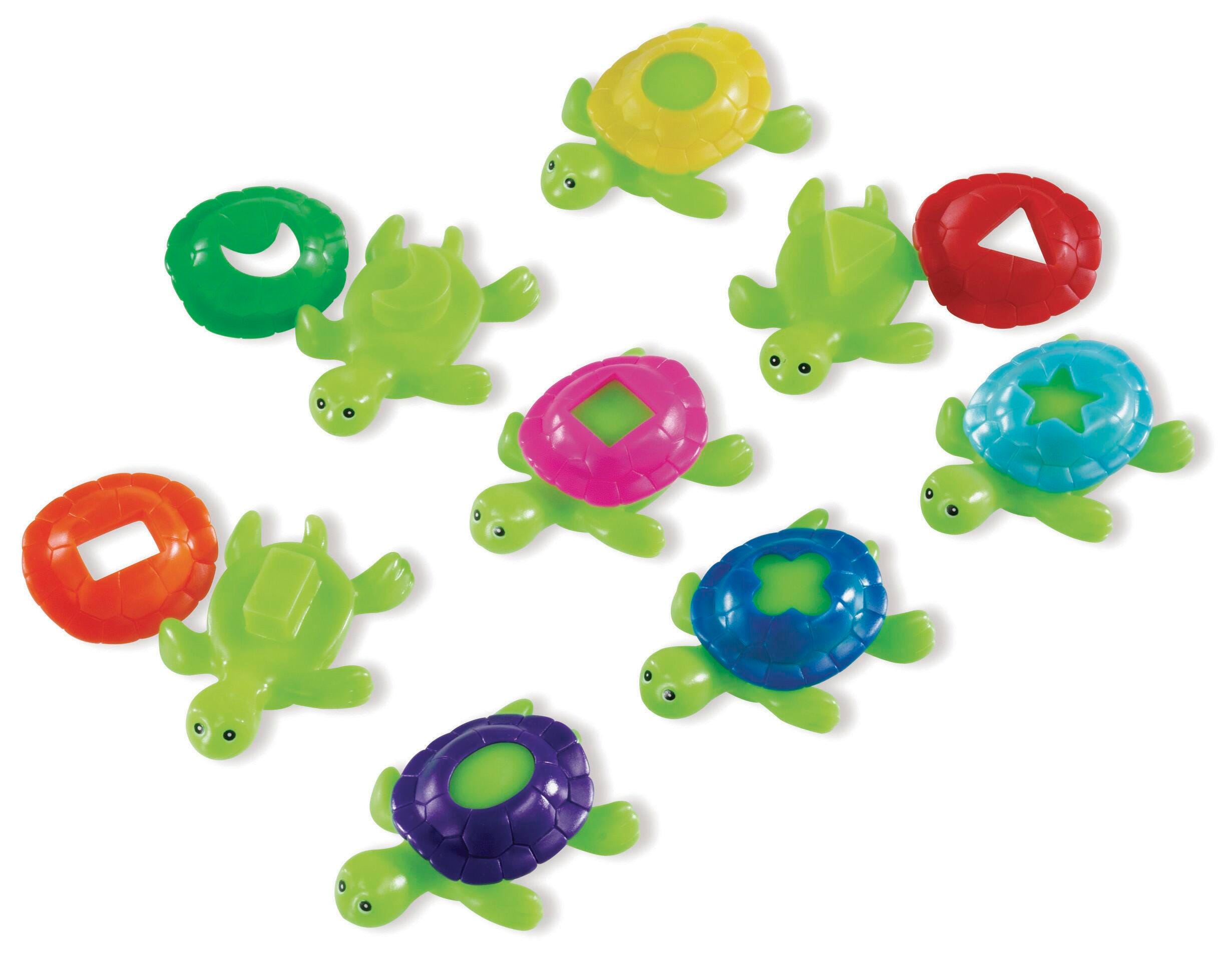 Learning Resources Smart Splash Shape Shell Turtles, Set of 16 299819