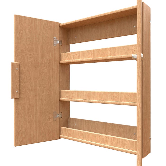 Classroom Select Wall Mount Phone Locker, 22-3/8 x 4-3/4 x 29-1/2 Inches