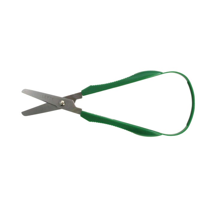 PETA Easi-Grip Children's Scissor, 7 Inches, Left-Handed, Green