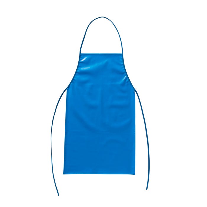 Sax Easy-to-Clean Vinyl Student Apron, 29 x 17 Inches, Blue