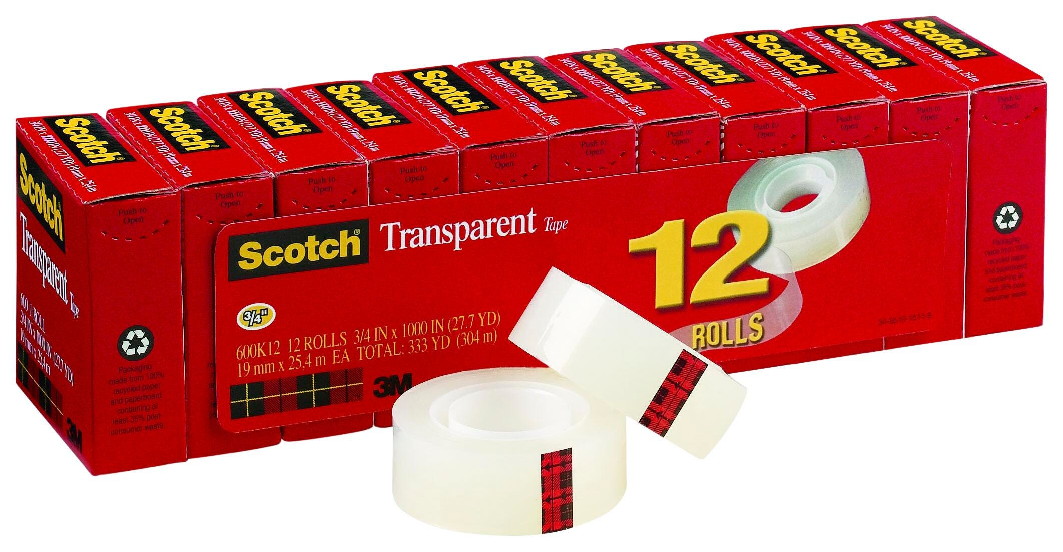 Clear Tape and Transparent Tape, Item Number 1369927
