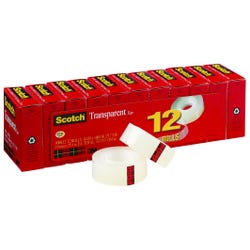 Clear Tape and Transparent Tape, Item Number 1369927